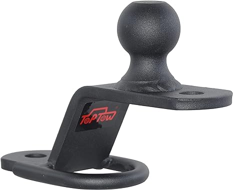 TOPTOW 3 in 1 ATV/UTV Towing Hitch Receiver 64032 Ball Mount Adapter with 1 7/8 inch Ball, Fit for 1-1/4 inch Receiver, Automotive - Canada TOPTOW 3 in 1 ATV/UTV Towing Hitch Receiver 64032 Ball Mount Adapter with 1 7/8 inch Ball, Fit for 1-1/4 inch Receiver, Automotive - Canada