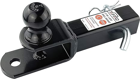 TOPTOW - Récepteur d'attelage 3 en 1 pour ATV/UTV